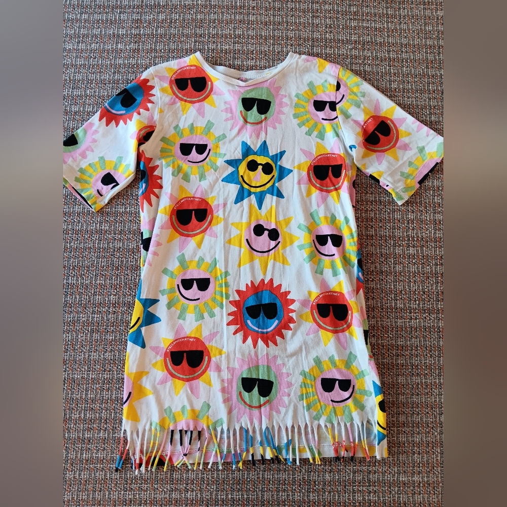 Stella McCartney Kids Pastel Graphic Dress